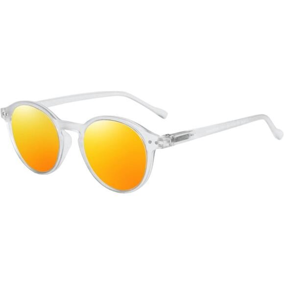 Polarized Round Sunglasses, Stylish Sunglasses for Men and Women Retro Classic main image 5